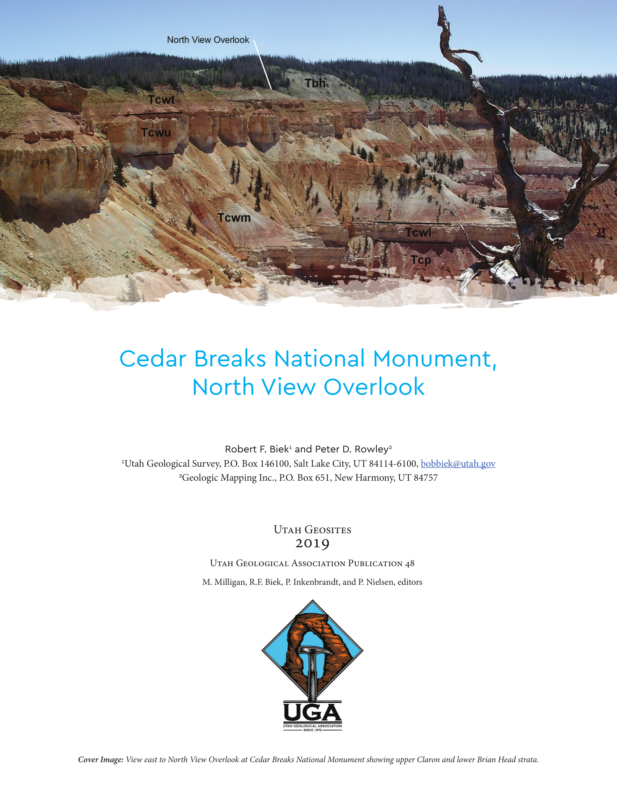 Cedar Breaks view of the Claron Formation