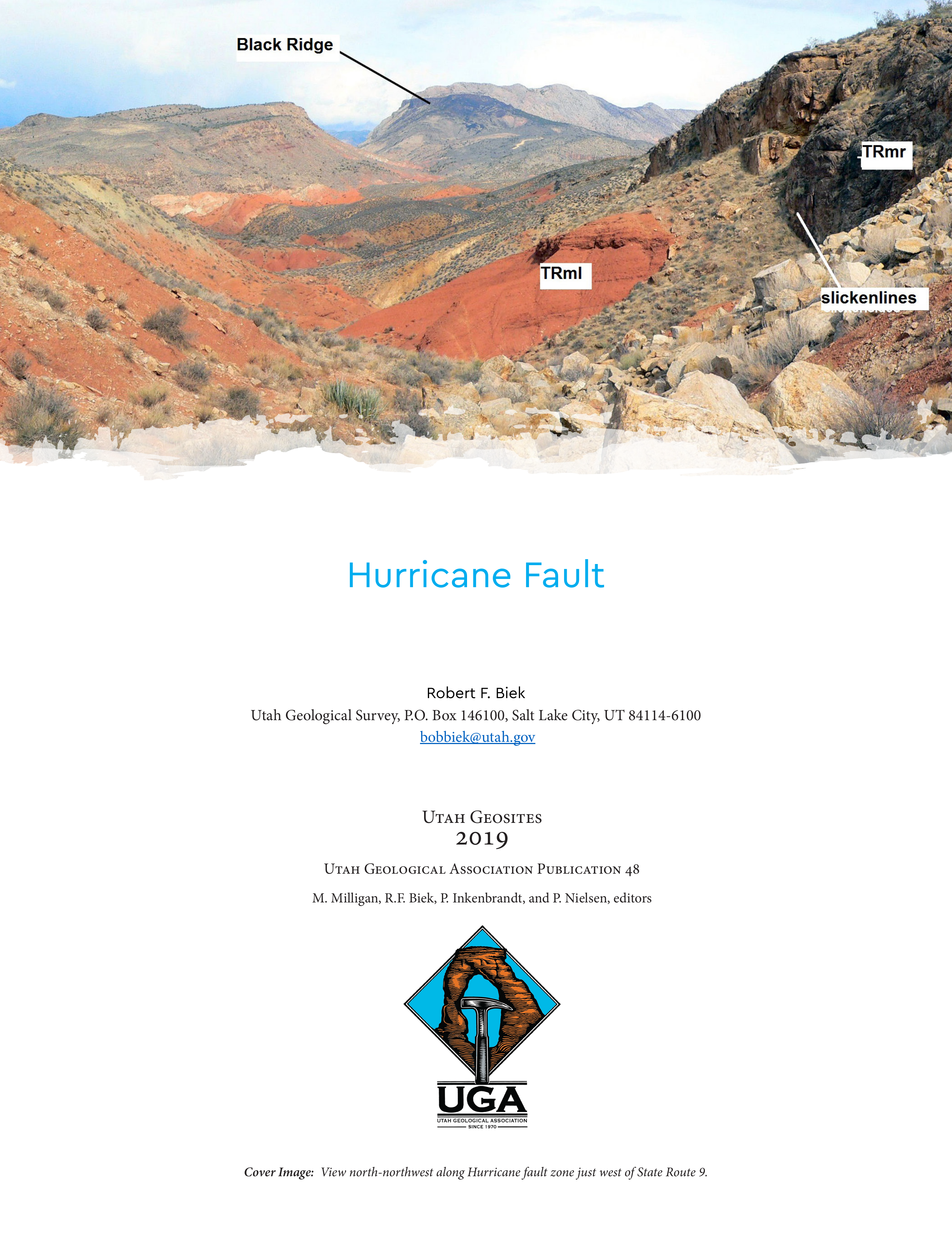 View of Hurricane Fault