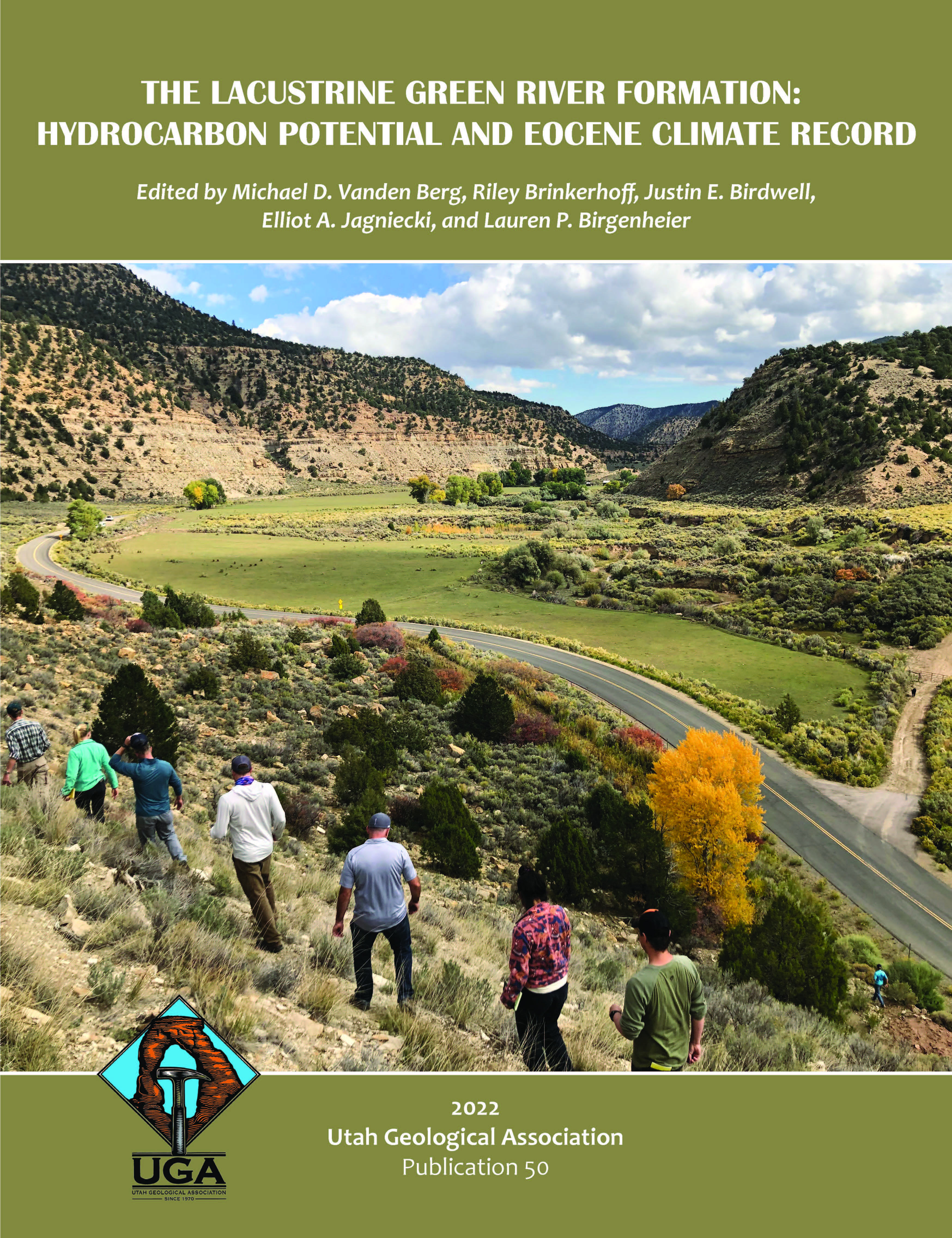 Green River Formation field trip in Nine Mile Canyon, central Utah. Photo by Michael Vanden Berg